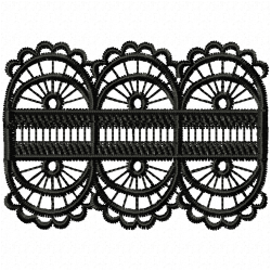 Lace Embroidery Design 2 Lace Embroidery Design 2